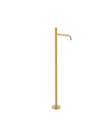 Robinet mitigeur sur pied pour vasque en laiton avec une finition or mat 24K STUDY EXCLUSIVE TRES