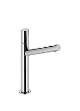 Tap single lever wash basin brass spout chrome finish with a control knob Max Tres
