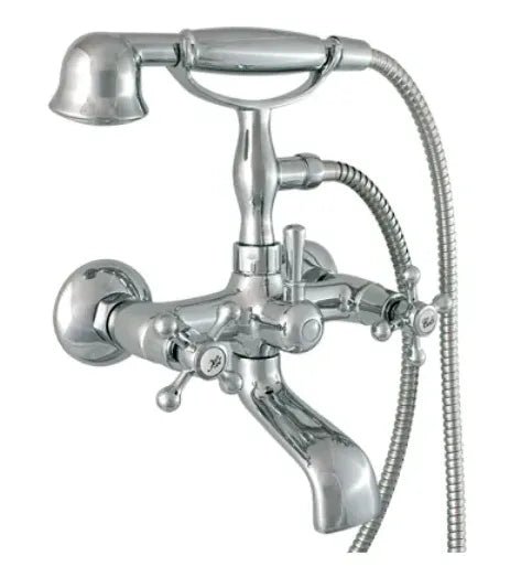 Grifo para ducha y bañera de latón cromado ÉPOCA Källa 0