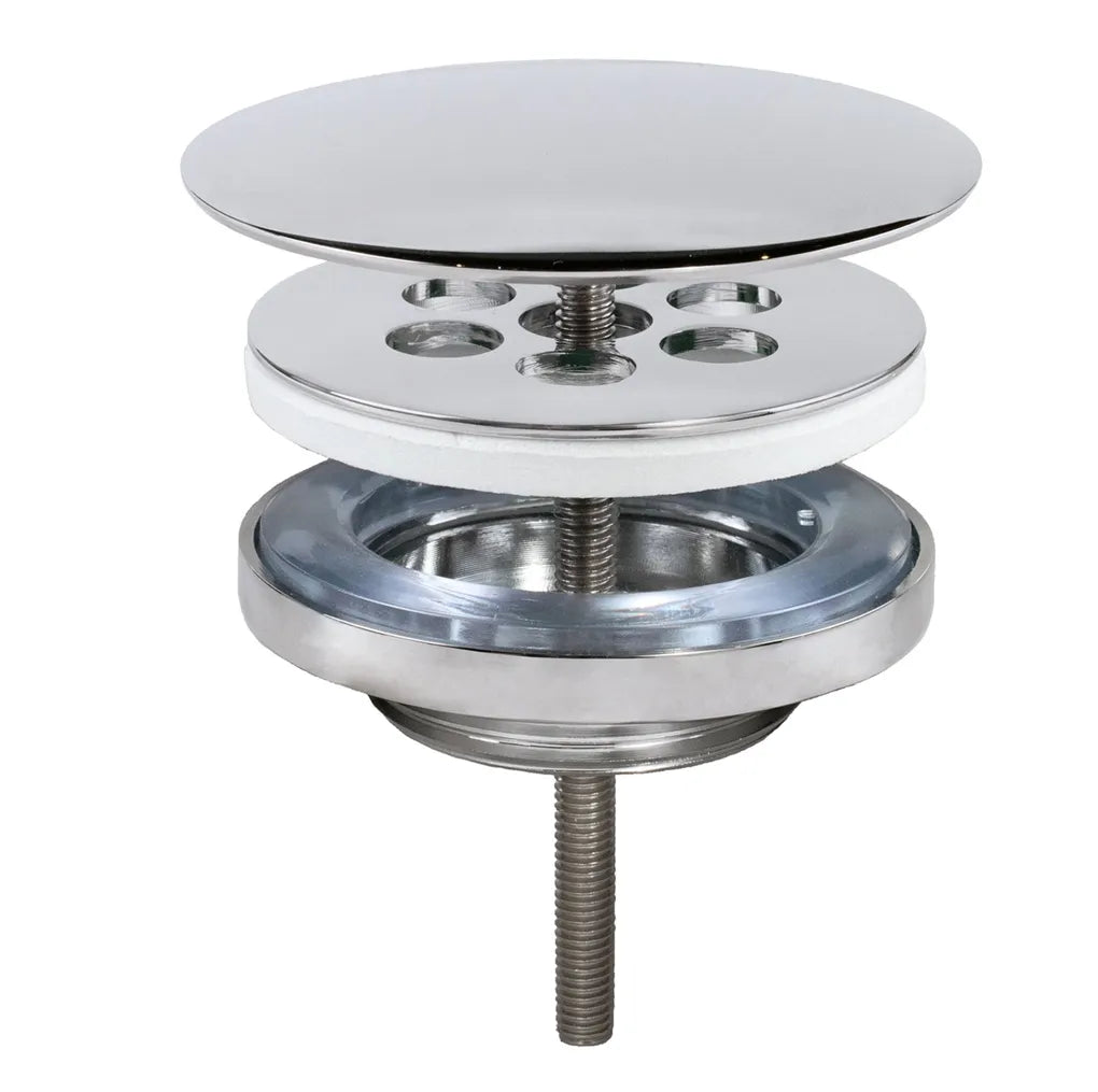 Grifo para lavabo electrónico de latón con acabado cromado caño incluido Basic TRES 2