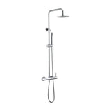 IMEX MONZA BDM039 coluna de duche regulável em altura com chuveiro integrado em latão cromado monza