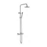 Thermostatic shower column with extendable bar up to 132 cm for bathroom Line by Imex