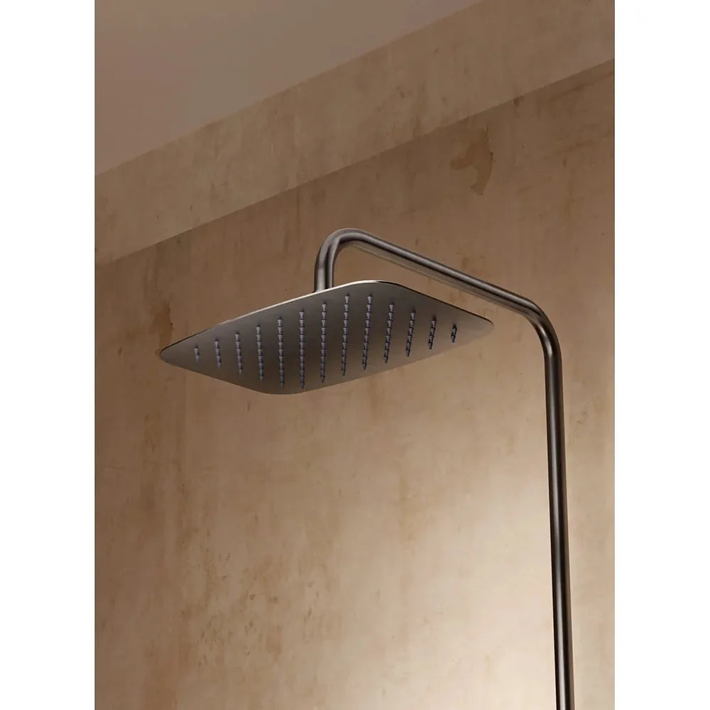 Plano o detalle técnico de Conjunto bañera monomando Firenze black gun metal Imex (vista 5)