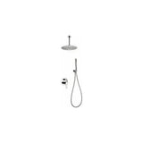 Single handle shower set with modern chrome finish Imex