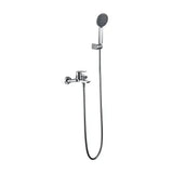 IMEX BELGICA BDZ044-4 Conjunto de duche monocomando de latão com acabamento cromado e mangueira de aço belgica