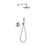 IMEX MOSCOW GTK034 conjunto de duche termostático de design Moscovo encastrado em aço inoxidável
