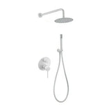 IMEX MILOS GPMS045/BL conjunto de duche de parede de design moderno em branco mate milos stick