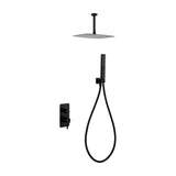 IMEX AREZZO MATTE BLACK RECESSED SINGLE-LEVER SHOWER SET