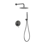 ENSEMBLE DOUCHE MONOCOMMANDE ENCASTRÉ BLESS BLACK GUN METAL