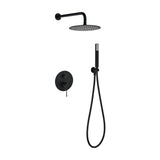 ENSEMBLE DOUCHE MONOCOMMANDE ENCASTRÉ BLESS NOIR MAT