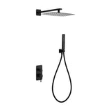 Imex Firenze 2-Way Concealed Shower System Matte Black