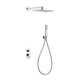 Ensemble de douche monocommande encastré Firenze Imex Chromé