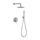 IMEX GENOVA BRUSHED NICKEL RECESSED SINGLE-LEVER SHOWER SET