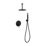 CONJUNTO DE CHUVEIRO MONOCOMANDO EMBUTIDO PALAU PRETO FOSCO