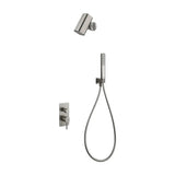 Toscana single-lever concealed shower set & Tube shower-head Imex Nickel