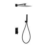 Set Doccia Miscelatore Incasso Toscana Nero Opaco Imex