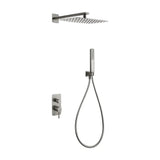 IMEX TOSCANA BRUSHED NICKEL RECESSED SINGLE-LEVER SHOWER SET