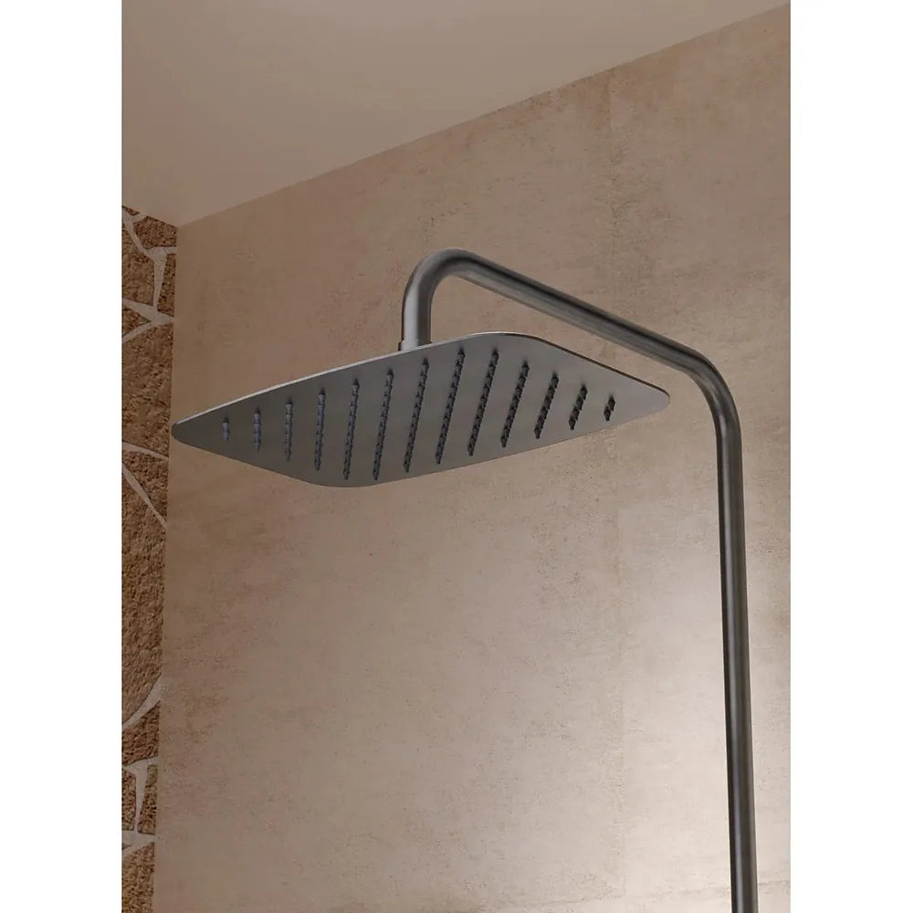 Plano o detalle técnico de Conjunto ducha monomando Firenze oro cepillado Imex (vista 5)