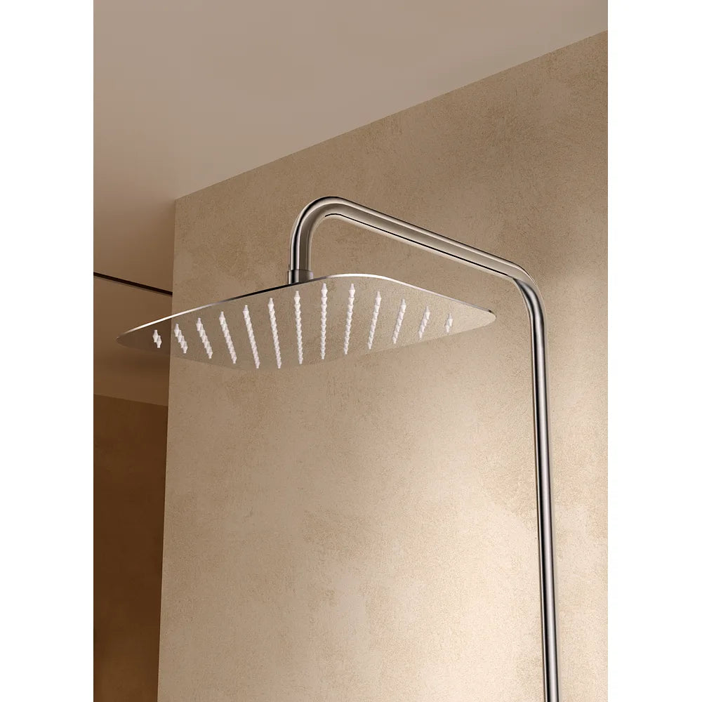 Plano o detalle técnico de Conjunto ducha monomando Toscana negro mate Imex (vista 5)