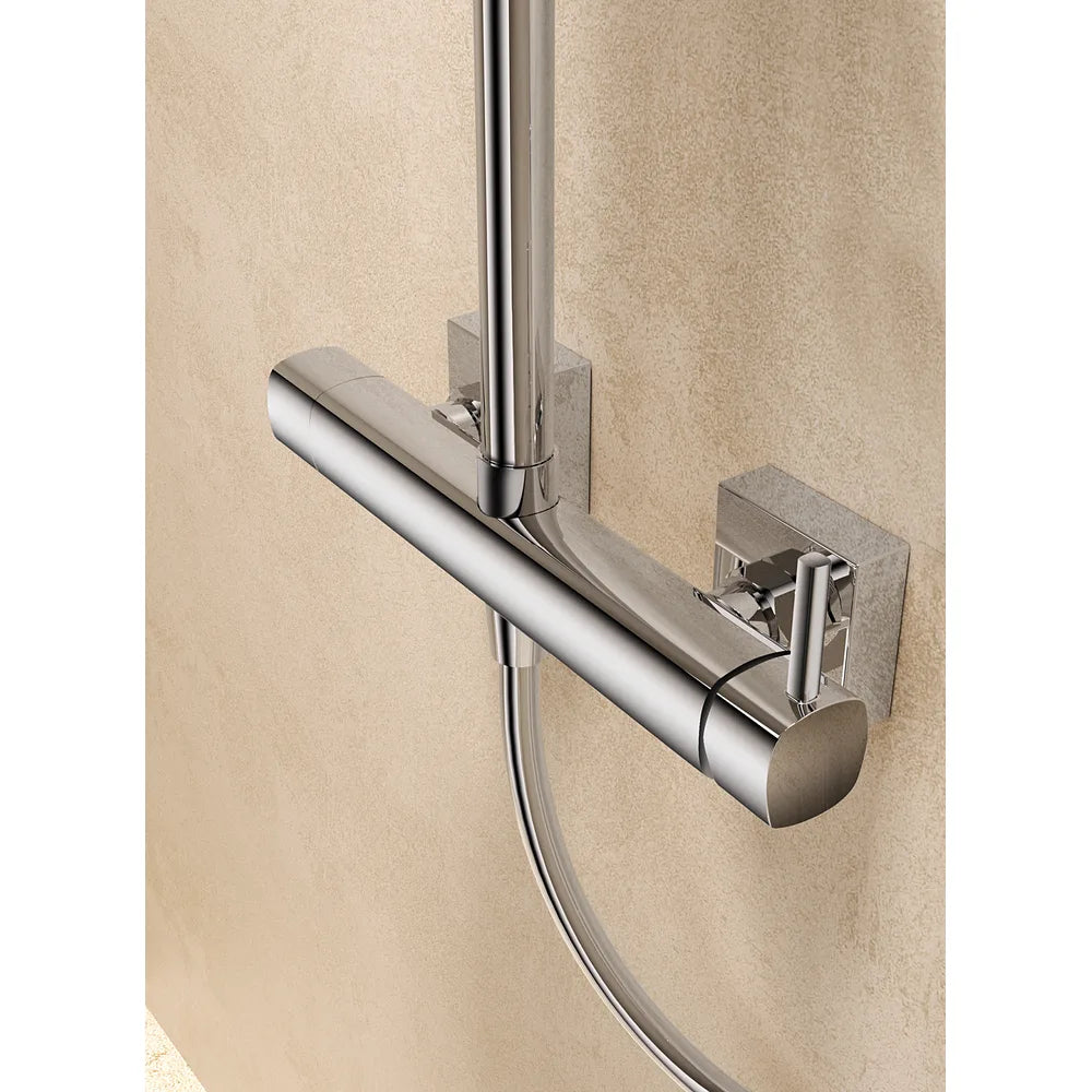 Plano o detalle técnico de Conjunto ducha monomando Toscana oro cepillado Imex (vista 4)