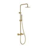 BRUSHED GOLD THERMOSTATIC SHOWER SET BLESS