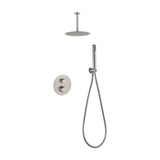 THERMOSTATIC SHOWER SET RECESSED PALAU BRUSHED NICKEL