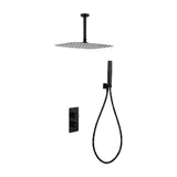 ENSEMBLE DOUCHE THERMOSTATIQUE ENCASTRÉ SASSARI NOIR MAT