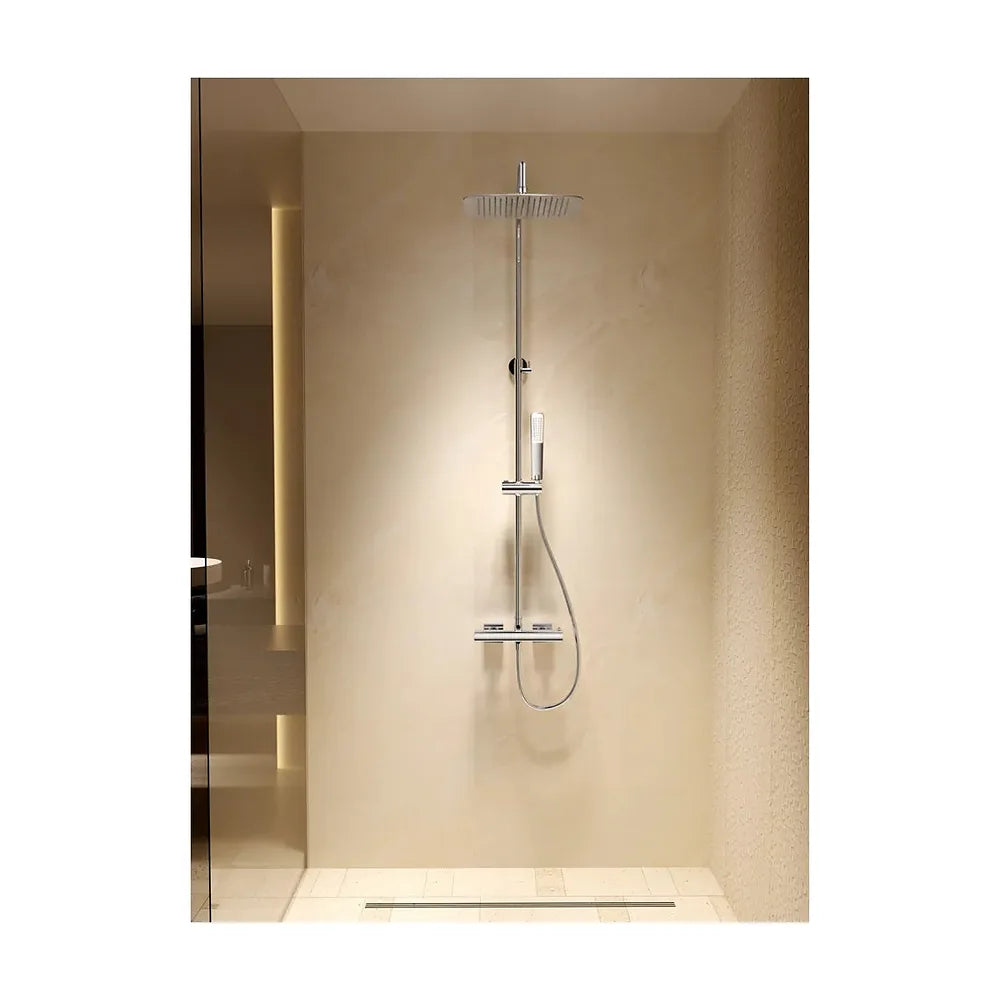 Vista en conjunto ambientada de Conjunto ducha termostático Toscana cromo Imex