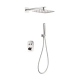 Thermostatic shower set 3 modules modern chrome finish Hidra by Imex