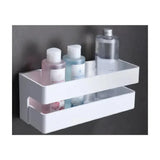 IMEX ABL006 étagère de salle de bain rectangulaire au design moderne en pvc blanc
