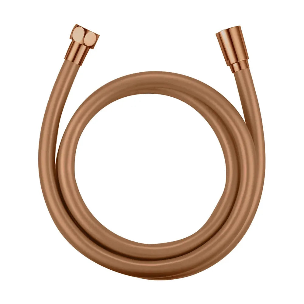 Flexo de ducha PVC 150cm oro rosa cepillado Imex Imex