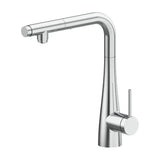 Kitchen single lever faucet in brass with chrome finish, Split by Imex