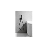 Bidet faucet built in single lever brass with matte black finish Genova by Imex