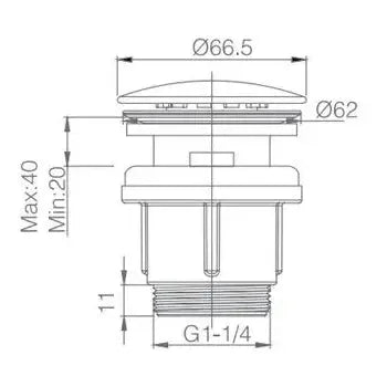 Detalle de acabado y materiales de Grifo alto para lavabo de diseño moderno fabricado en latón con un acabado cromado...