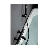 Thermostatic bath and shower faucet elegant black gun metal design Line by Imex
