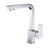 Kitchen faucet single lever for reverse osmosis with two water outlets Capri by Imex
