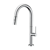 Kitchen Faucet Single Lever High Arc Brass Chrome Finish Samoa by Imex