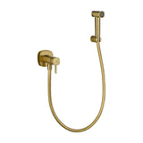 BRUSHED GOLD TOSCANA WALL-MOUNTED BIDET FAUCET