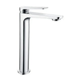 Rubinetto monocomando con bocca alta per lavabo realizzato in ottone con finitura cromata Napoli di Imex