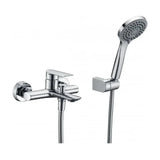 Rubinetto monocomando vasca e doccia realizzato in ottone con cartuccia ceramica Ural di Imex
