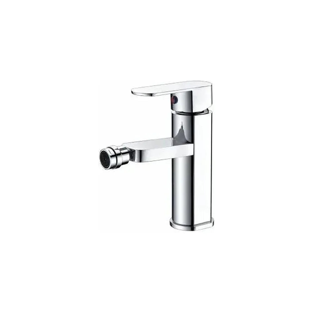 Grifo monomando de latón cromado con rótula orientable para bidé Liverpool de Imex Imex