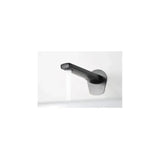 Concealed single lever basin faucet brass matte black finish Delos by Imex