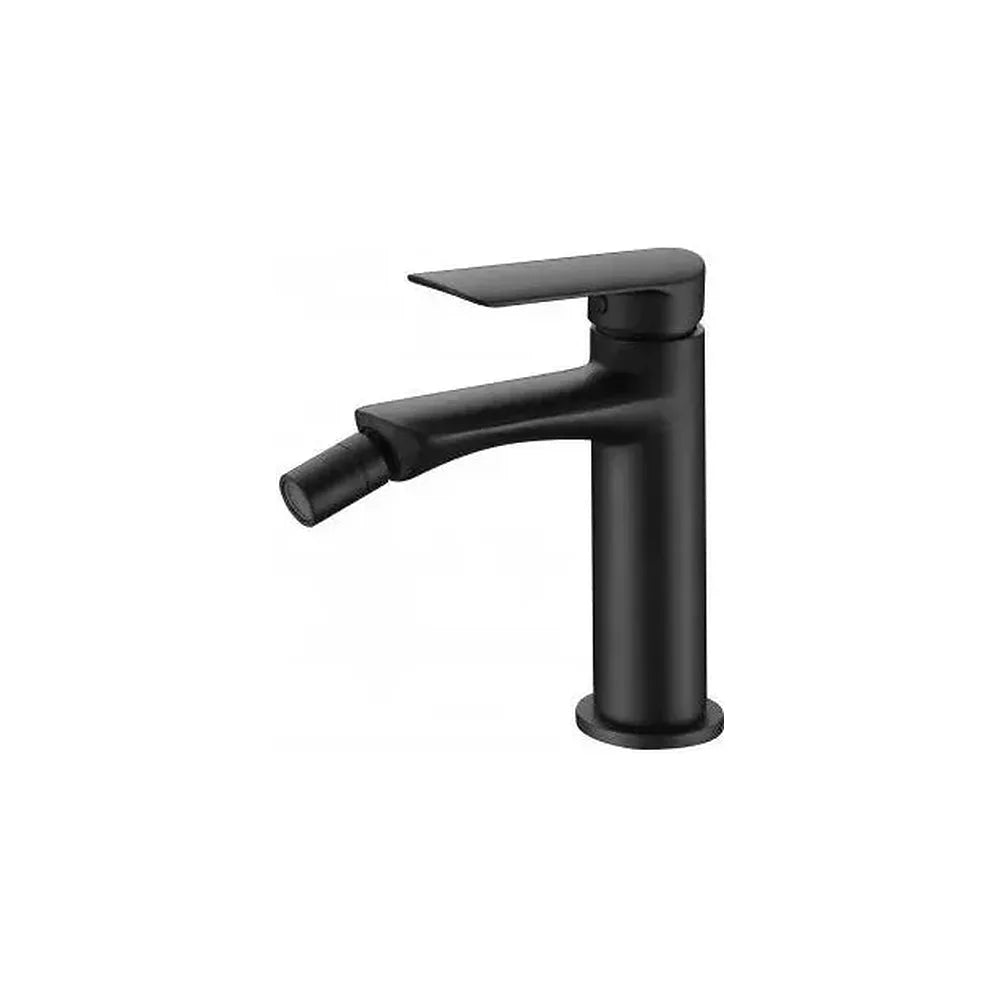 Grifo monomando para bidé equipado con un cartucho cerámico de 35 mm en color negro mate Ural de Imex Imex
