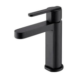 Rubinetto monocomando da appoggio per lavabo in ottone con finitura nero opaco Roma di Imex