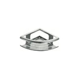 IMEX DHANU ADH010/NQ porte-savon d'angle au design moderne en acier s304 avec finition nickel brossé dhanu