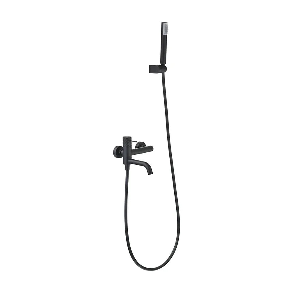 Kit baño/ducha monomando Bless negro mate Imex Imex