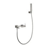 FIRENZE SINGLE-LEVER BATH/SHOWER KIT BRUSHED NICKEL