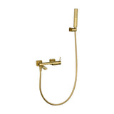 BRUSHED GOLD FIRENZE SINGLE-LEVER BATH/SHOWER SET