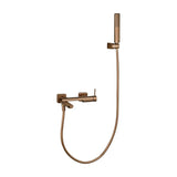 BRUSHED ROSE GOLD FIRENZE SINGLE-LEVER BATH/SHOWER KIT