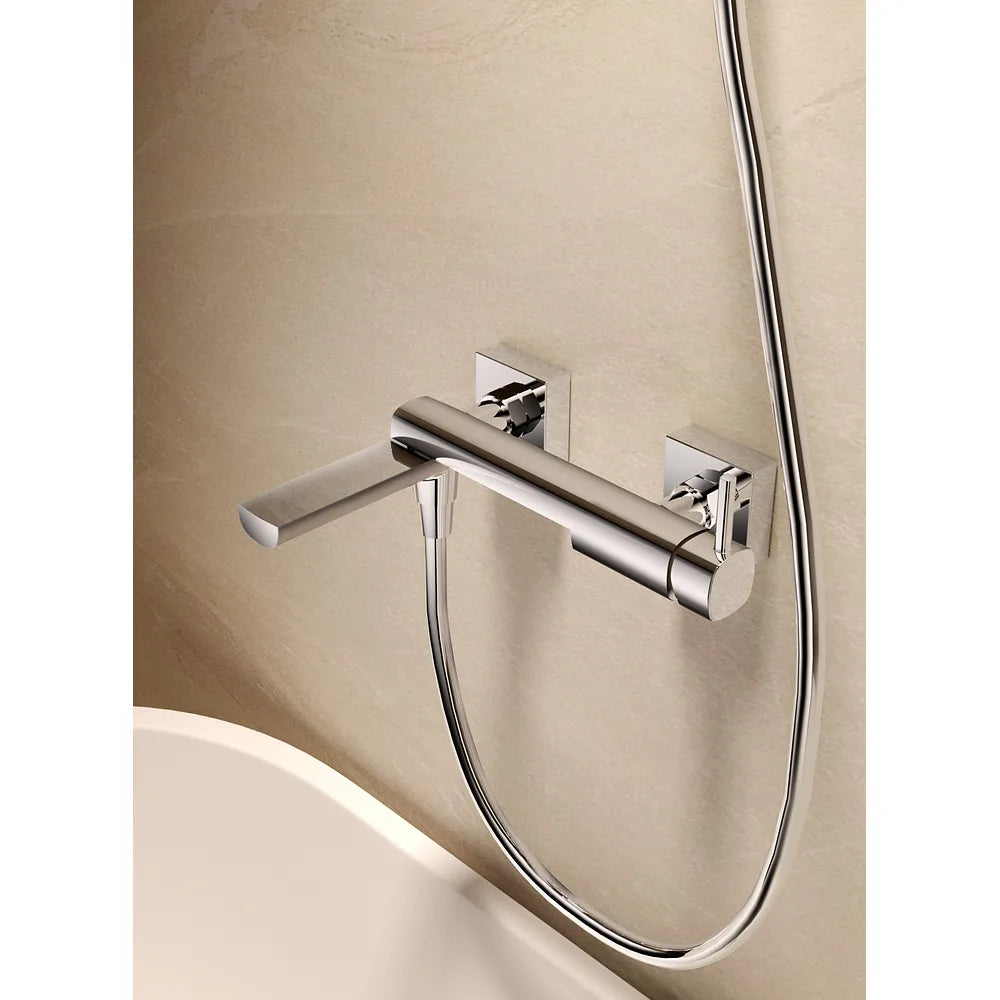 Plano o detalle técnico de Kit Baño/Ducha Monomando Toscana Cromo Imex (vista 4)